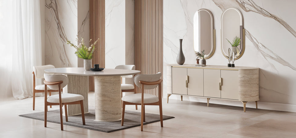 Set dining - Ivory